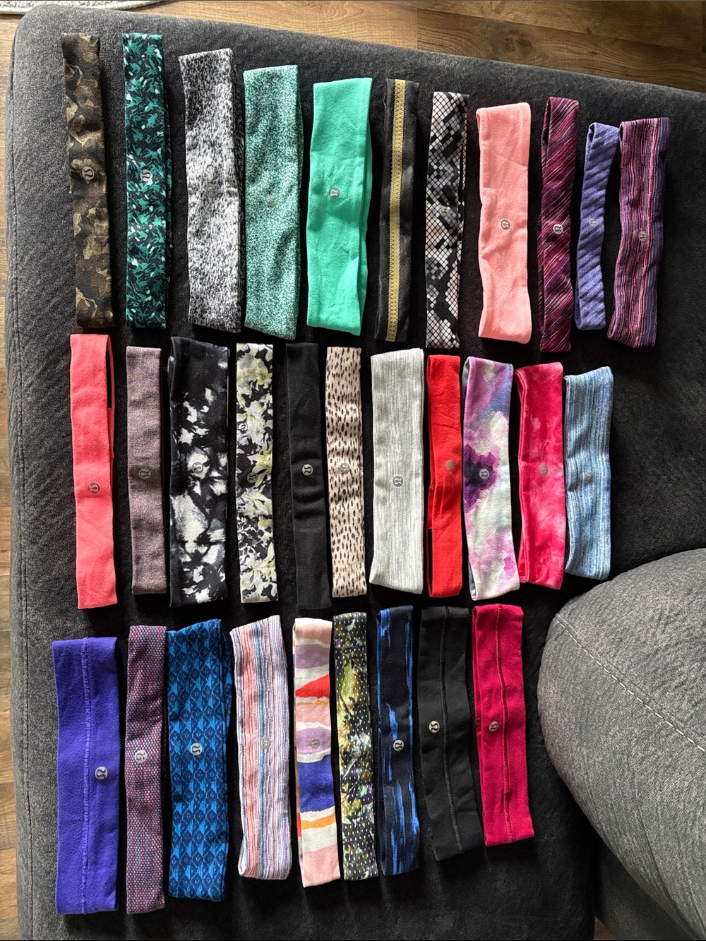 Lululemon Used Headbands-Lot of 31